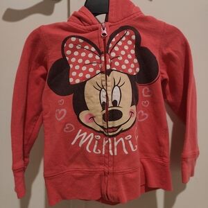 Disney Minnie Mouse Red Hoodie for Kids
